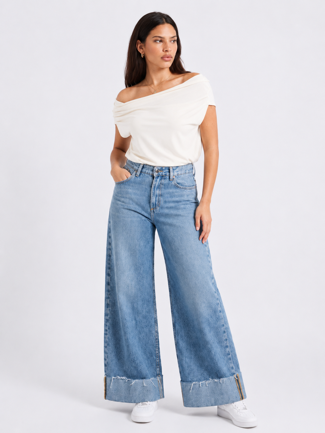 The Drape Shoulder Top
