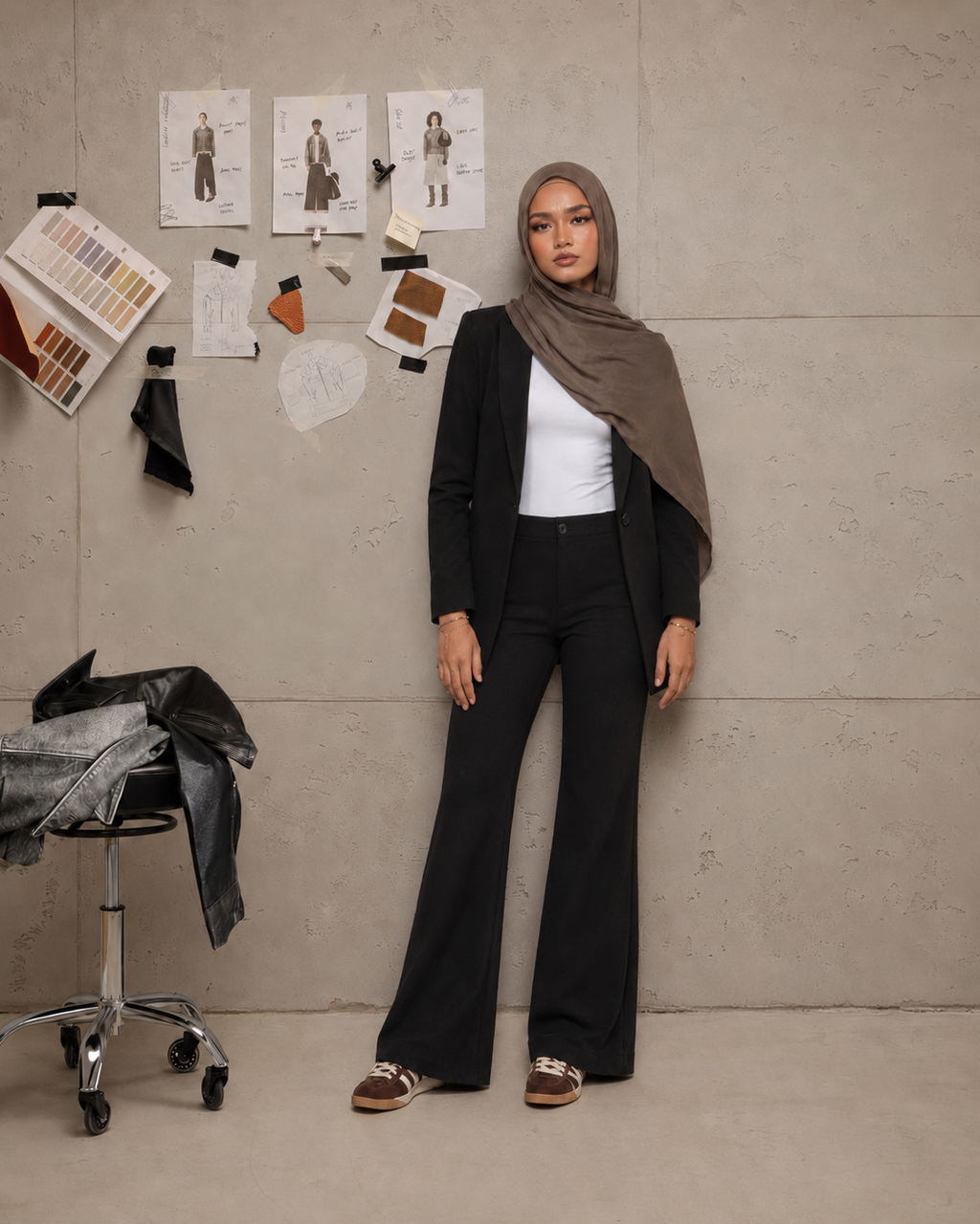 The Flare Suit Set