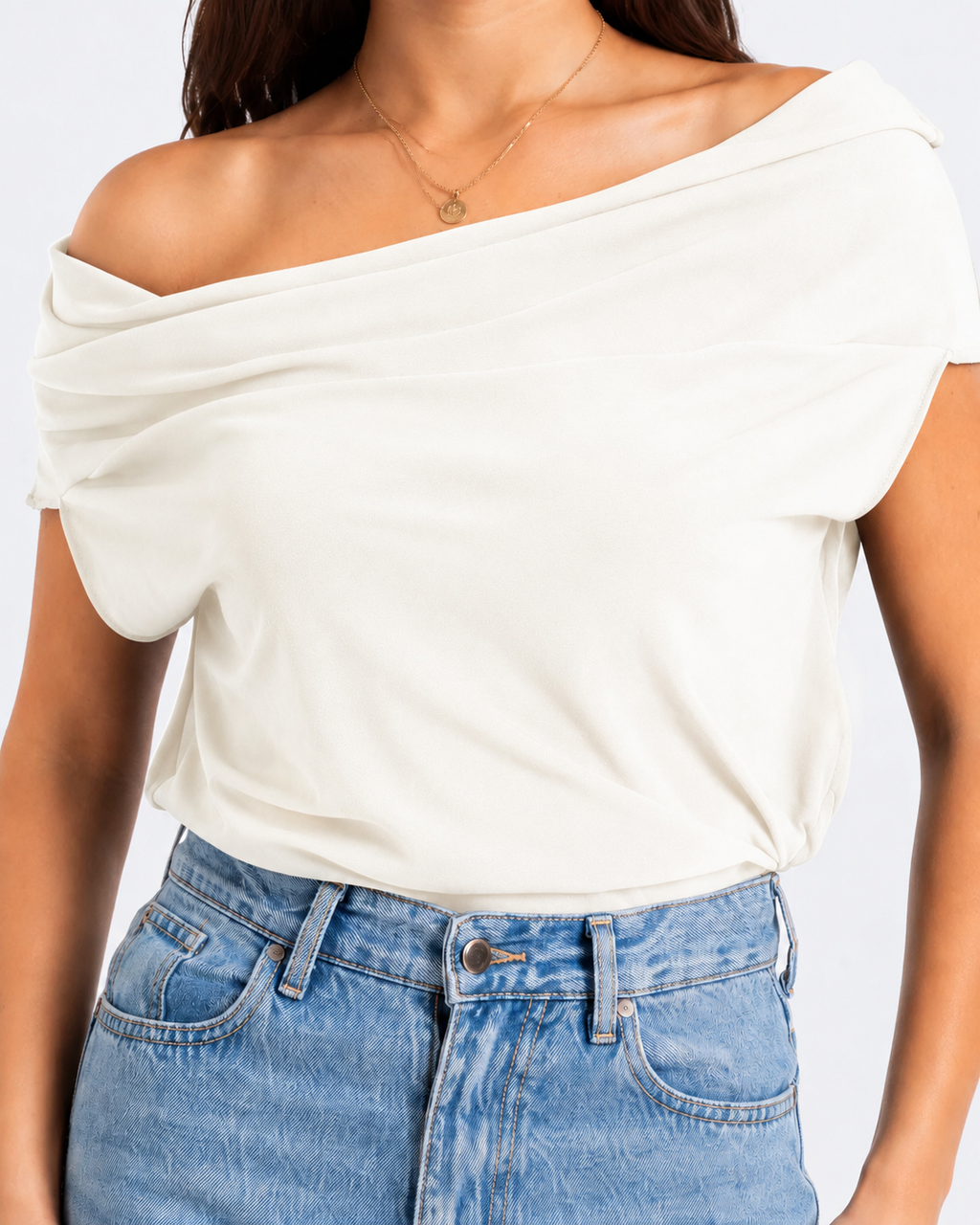 The Drape Shoulder Top