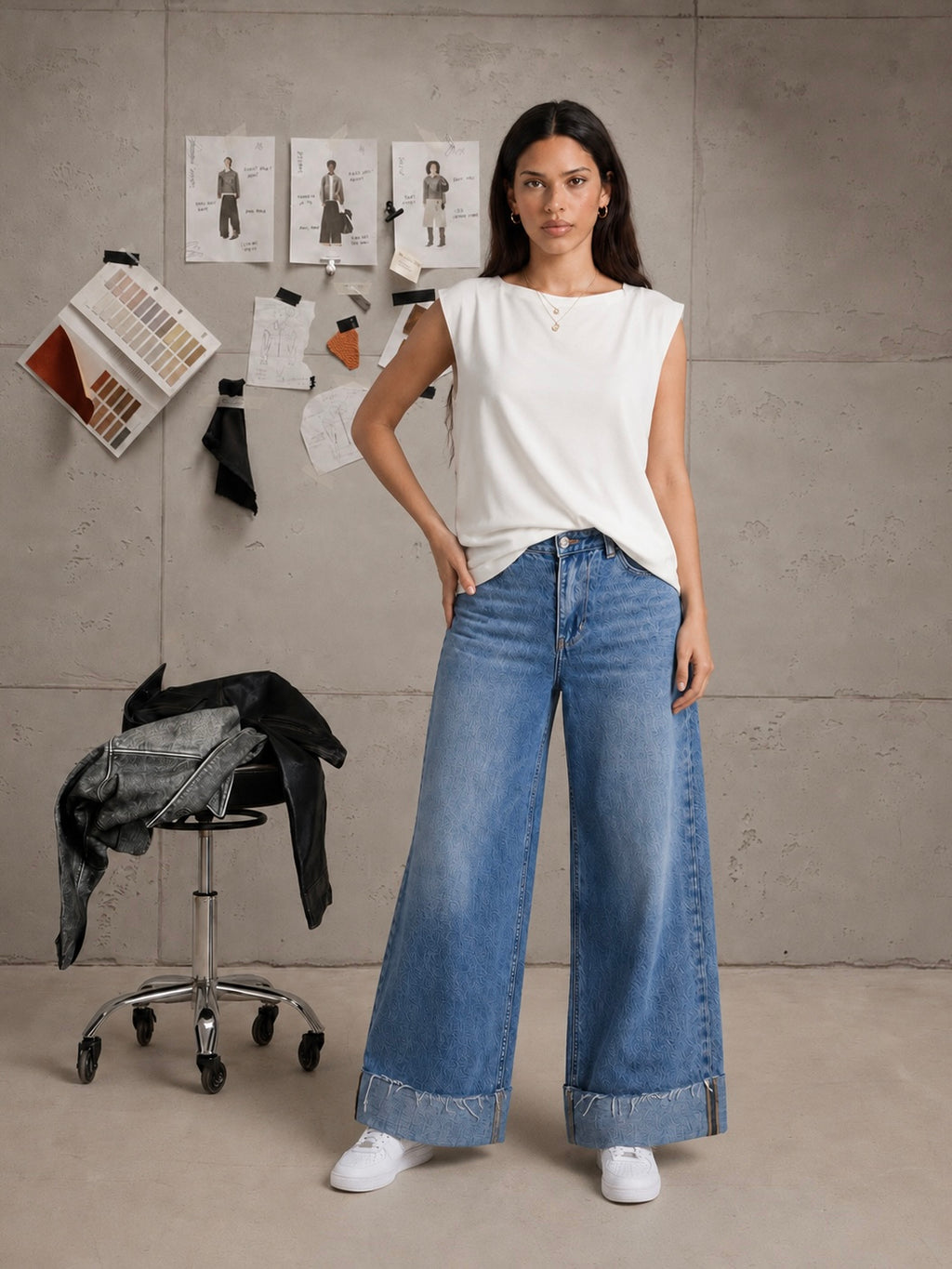 Flow Shoulder Lycra Top