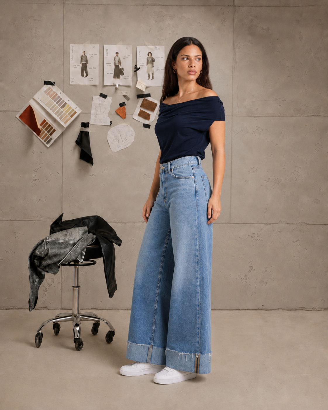 The Drape Shoulder Top