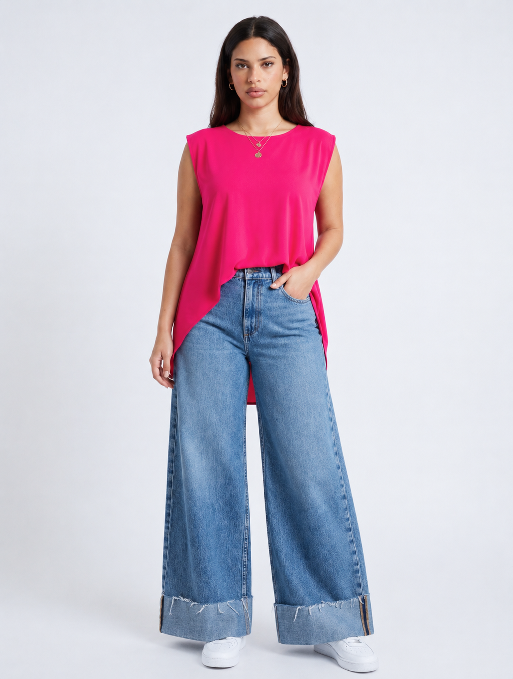 Fuchsia Flow Blouse