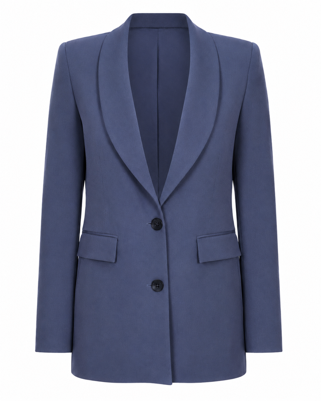 Gray Longline Blazer