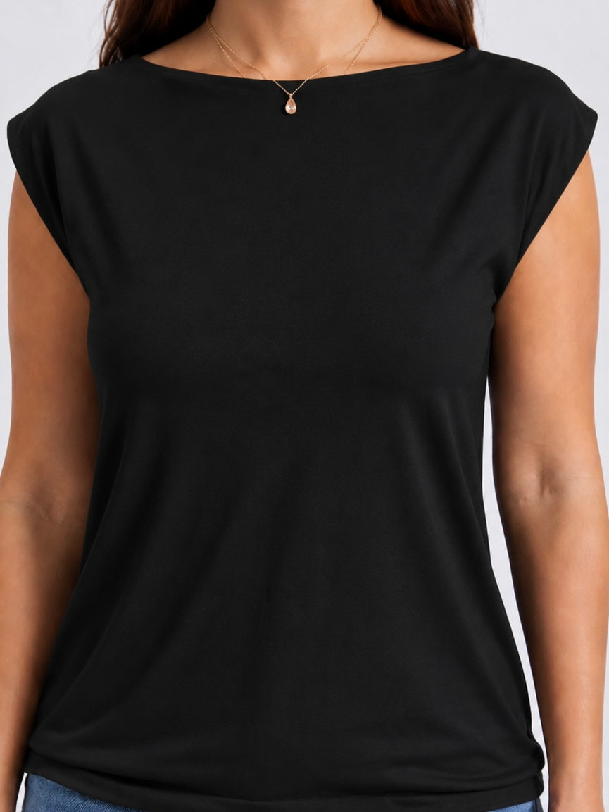 Flow Shoulder Lycra Top